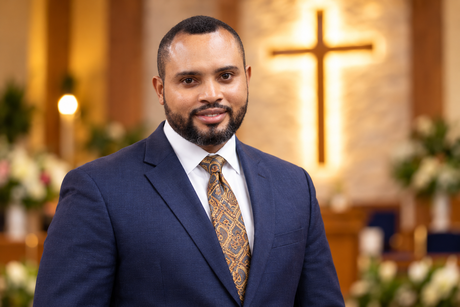 Pastor B without glasses
